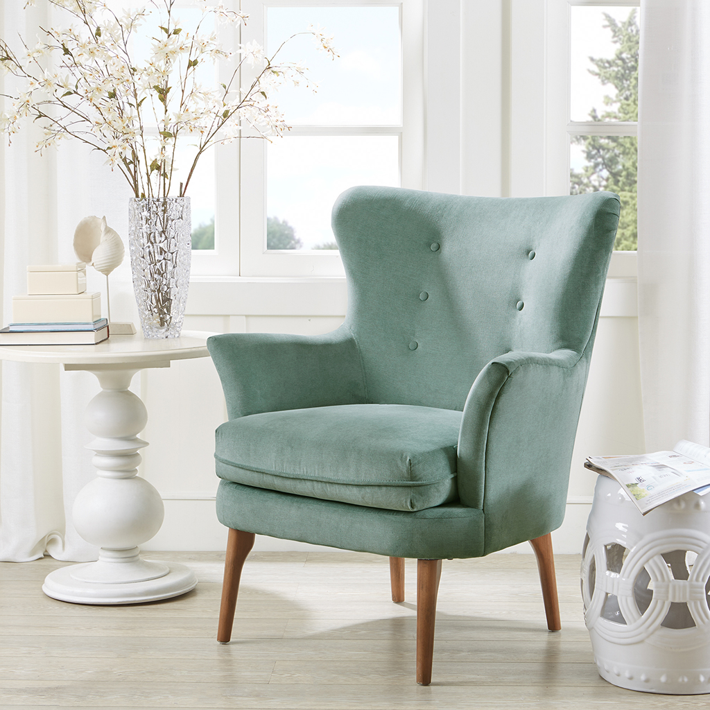 

Madison Park - Brady Accent Chair - Seafoam - See below