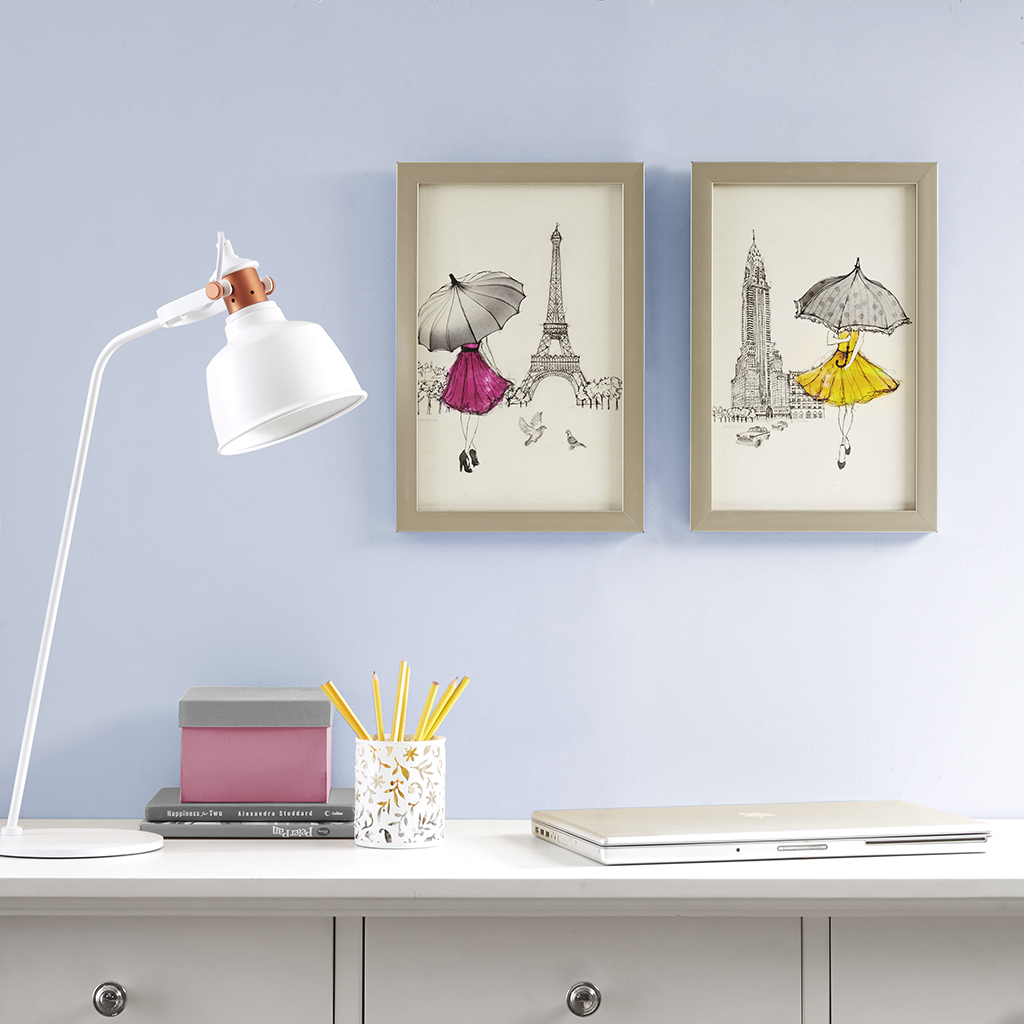 

Intelligent Design - A Funday Stroll Framed Gel Coated Paper 2 Piece Set - Multi - See below