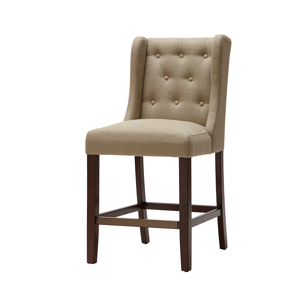 

Madison Park - Cleo Counter Stool - Cream - See below