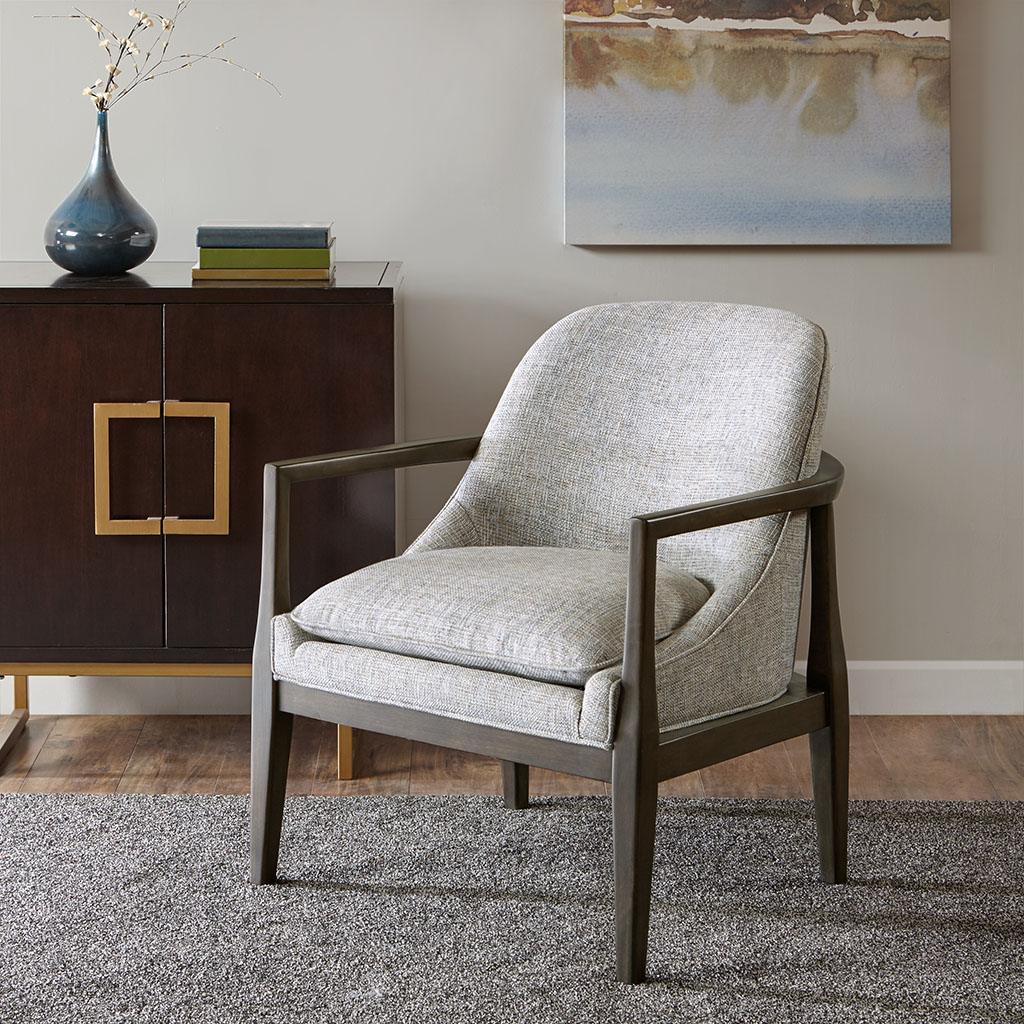 

Madison Park - Rosetta Accent Chair - Gray Multi - See below