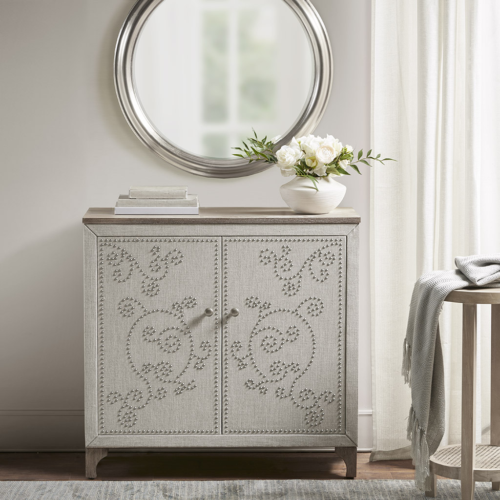 

Martha Stewart - Kaden 2 Door Accent Cabinet - Natural - See below