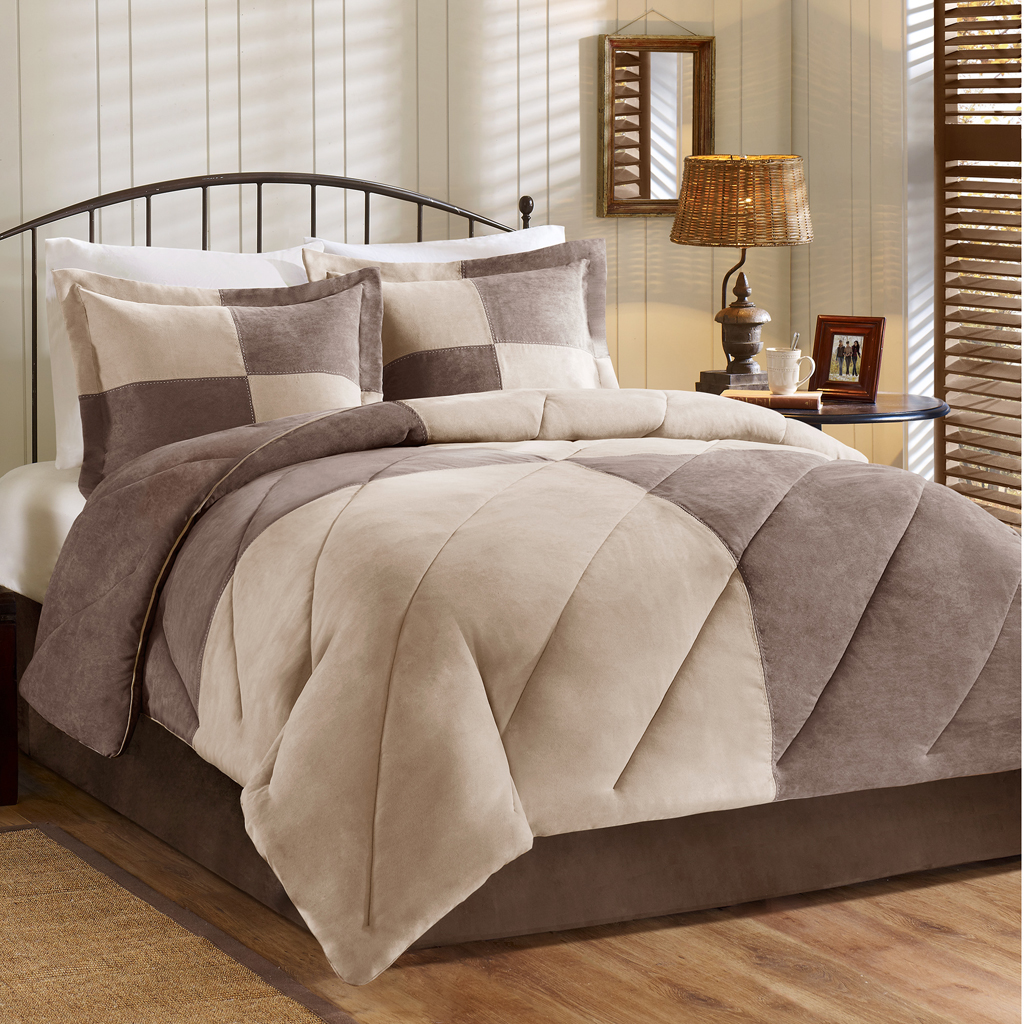 

Woolrich - Suede Cmf Set Comforter Mini Set - Brown - Full