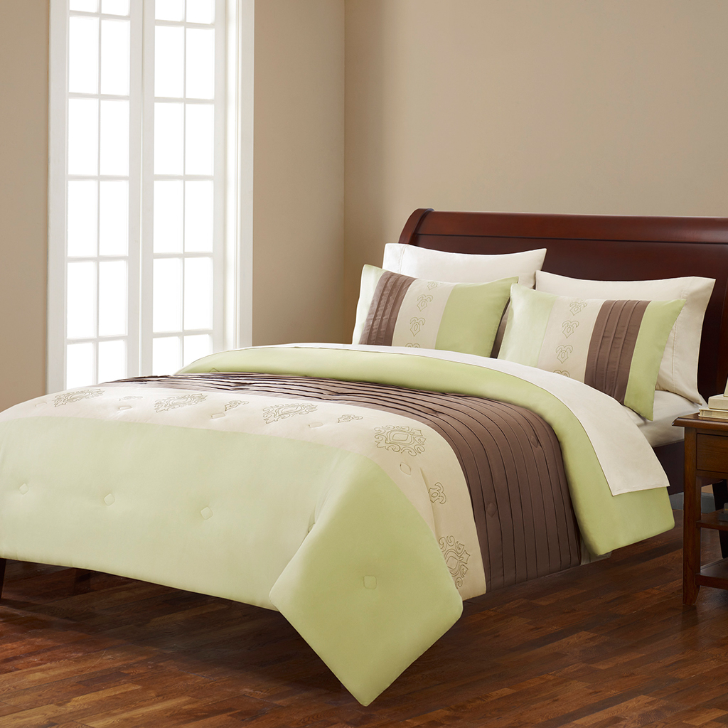 

Avenue 8 - MS Ashford Comforter Mini Set - Green - King