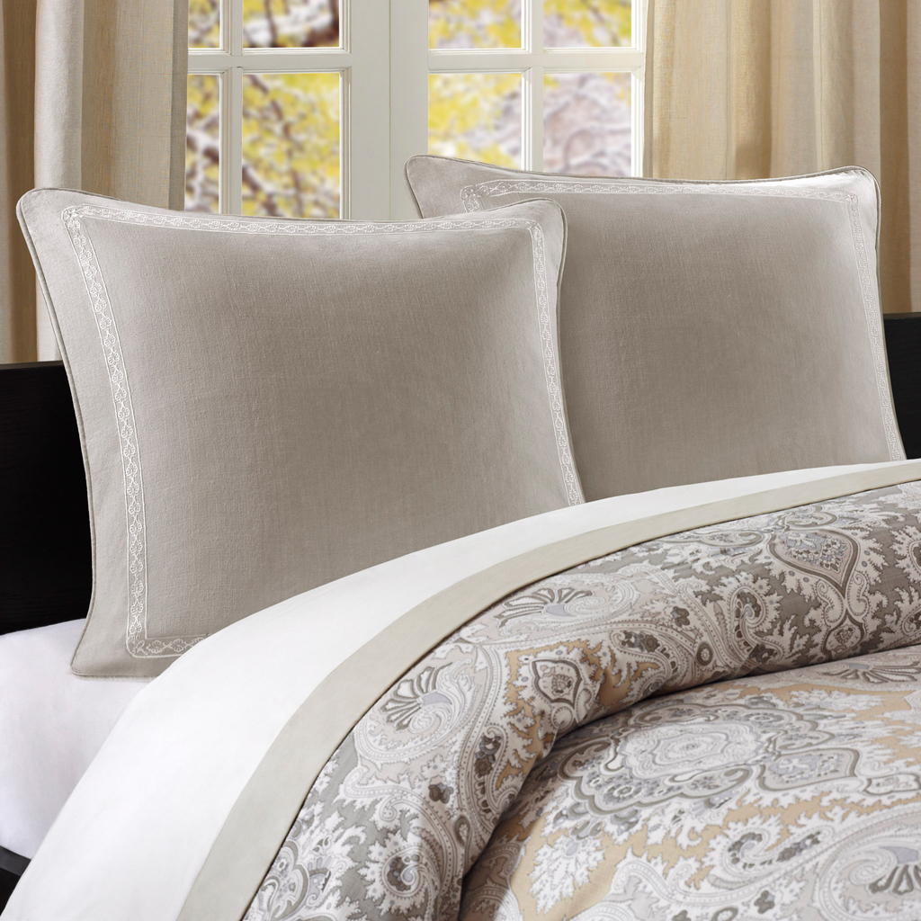 

Echo Design - Odyssey Euro Sham - Ivory - Euro Sham