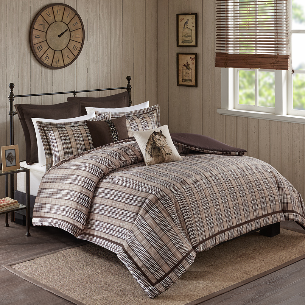 

Woolrich - Williamsport Comforter Set - Tan - Full