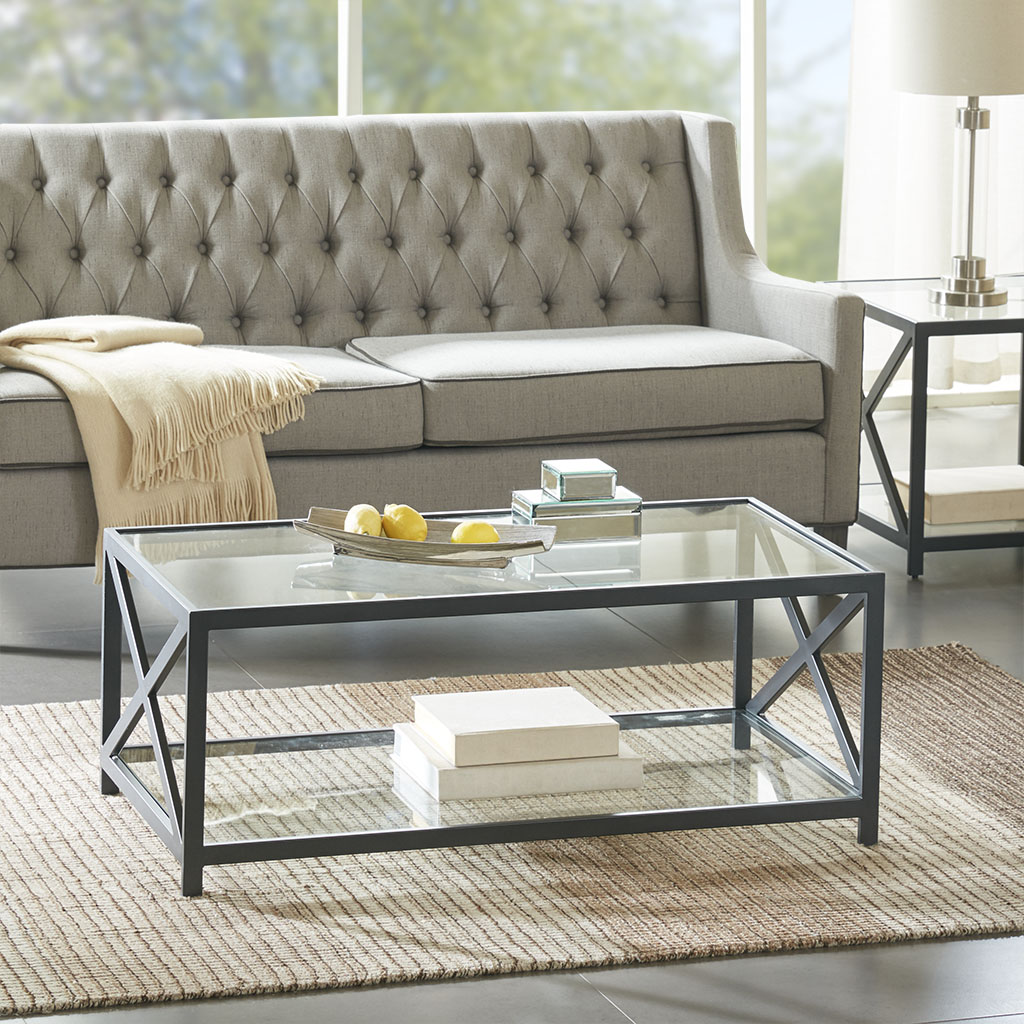 

Madison Park - Darwin Coffee Table - Black - See below