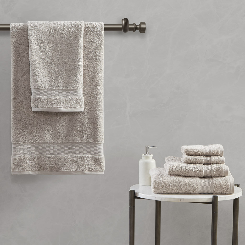 

Madison Park Signature - Luxor 100% Egyptian Cotton 6 Piece Towel Set - Sand - 30 x 54
