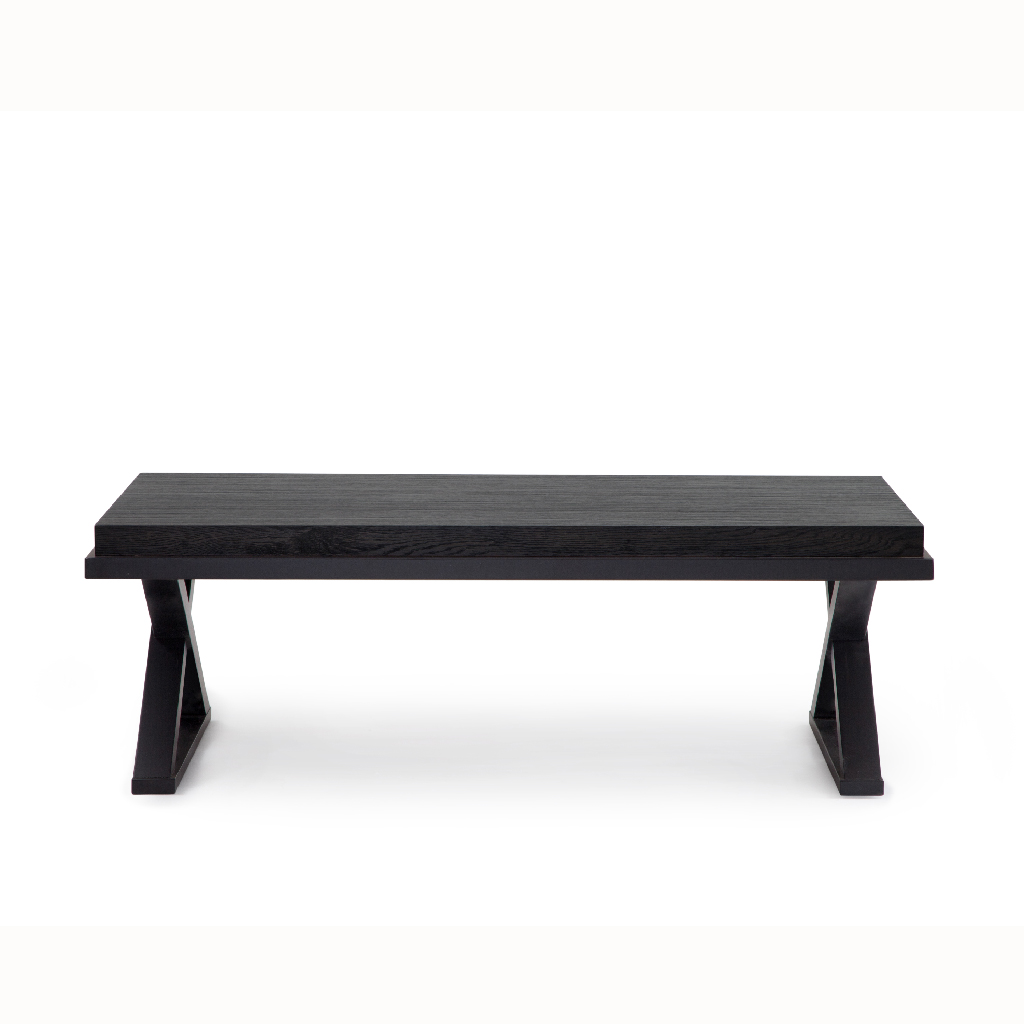 

Tao - X Marks Coffee Table - Brown - See below