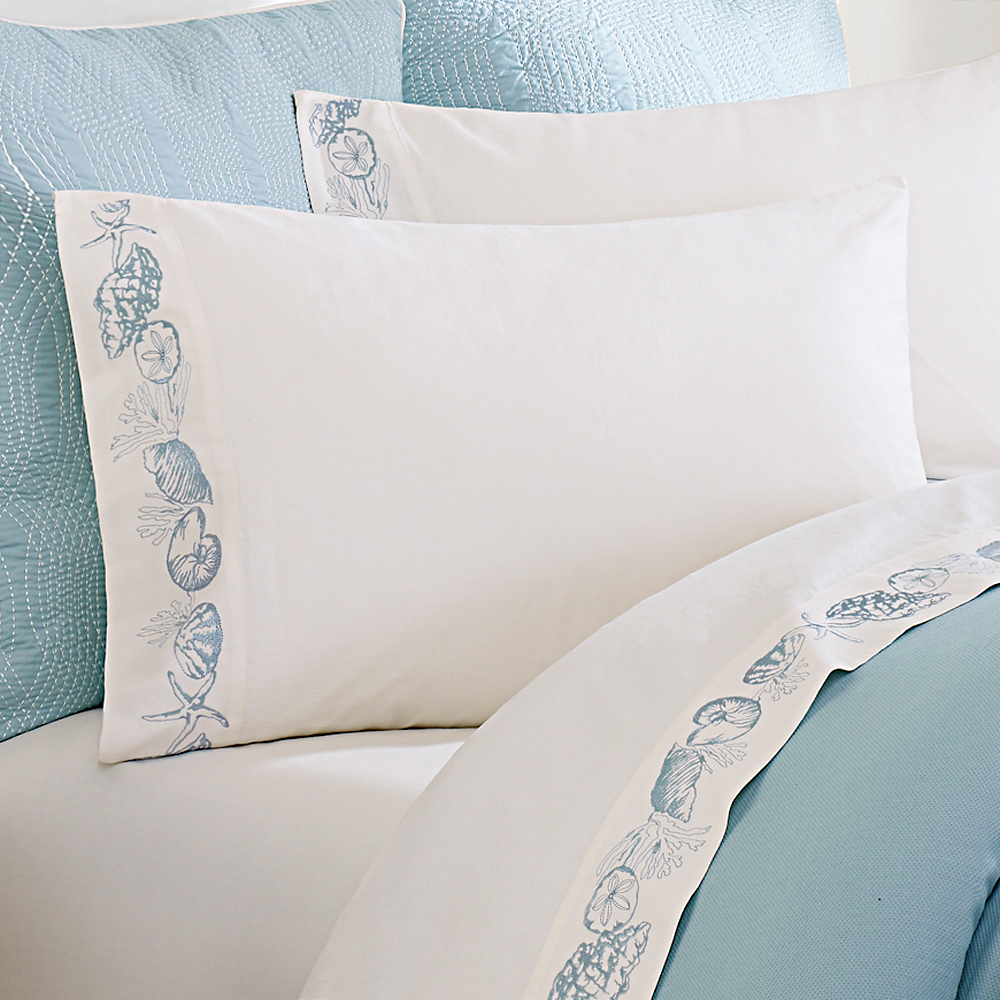 

Harbor House - Coastline Sheet set - Ivory - Full