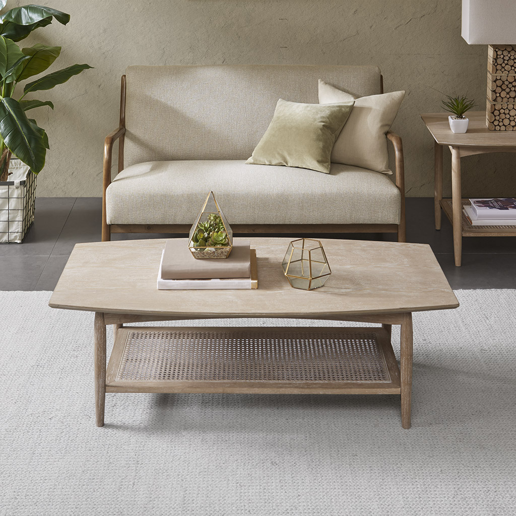 

INK+IVY - Kelly Coffee Table - Light Brown - See below