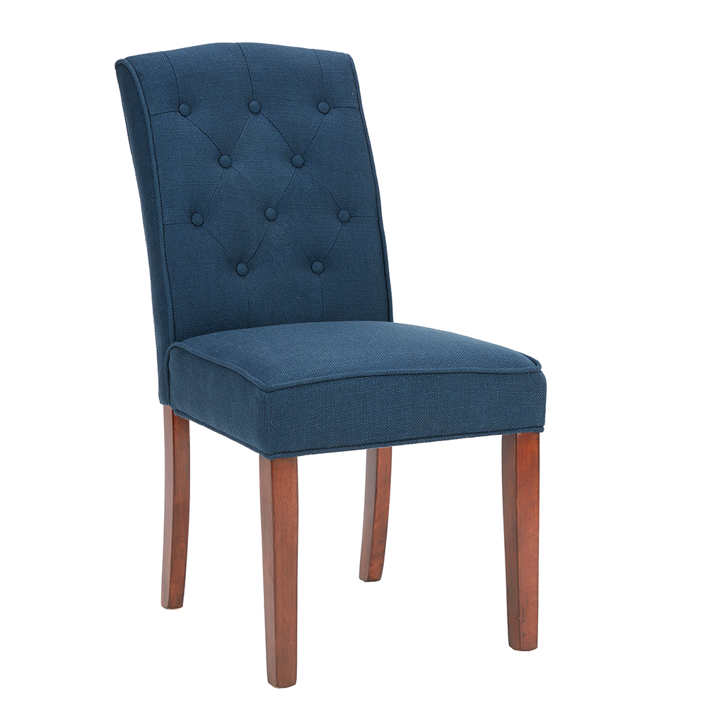 

Madison Park - Marian Tufted Dining Chair (Set of 2) - Navy - See below