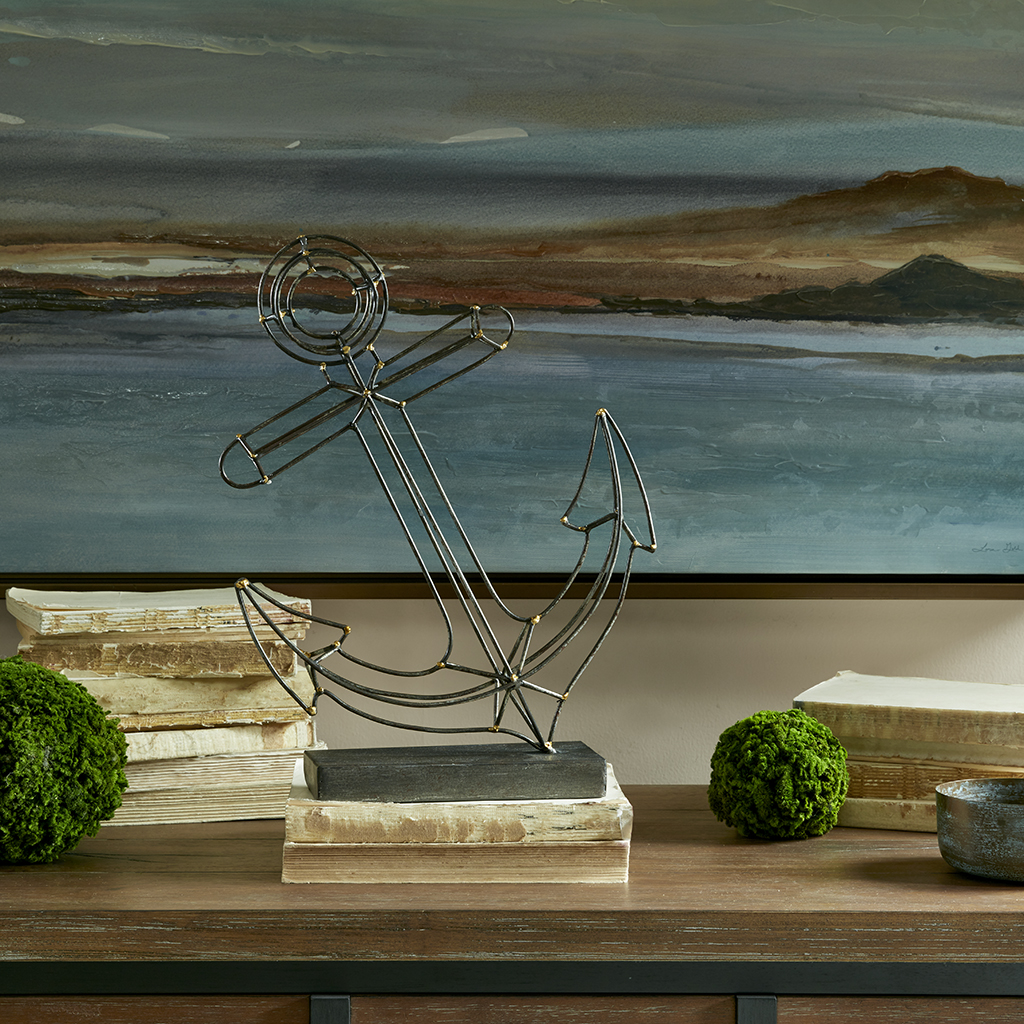 

Madison Park - Anchor Decor - Gold/Brown - See below