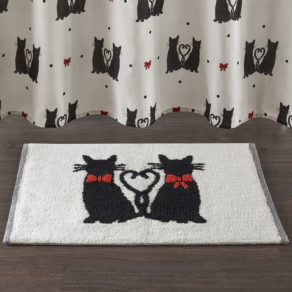 

HipStyle - Gigi Cotton Tufted Rug - Black - 20x30