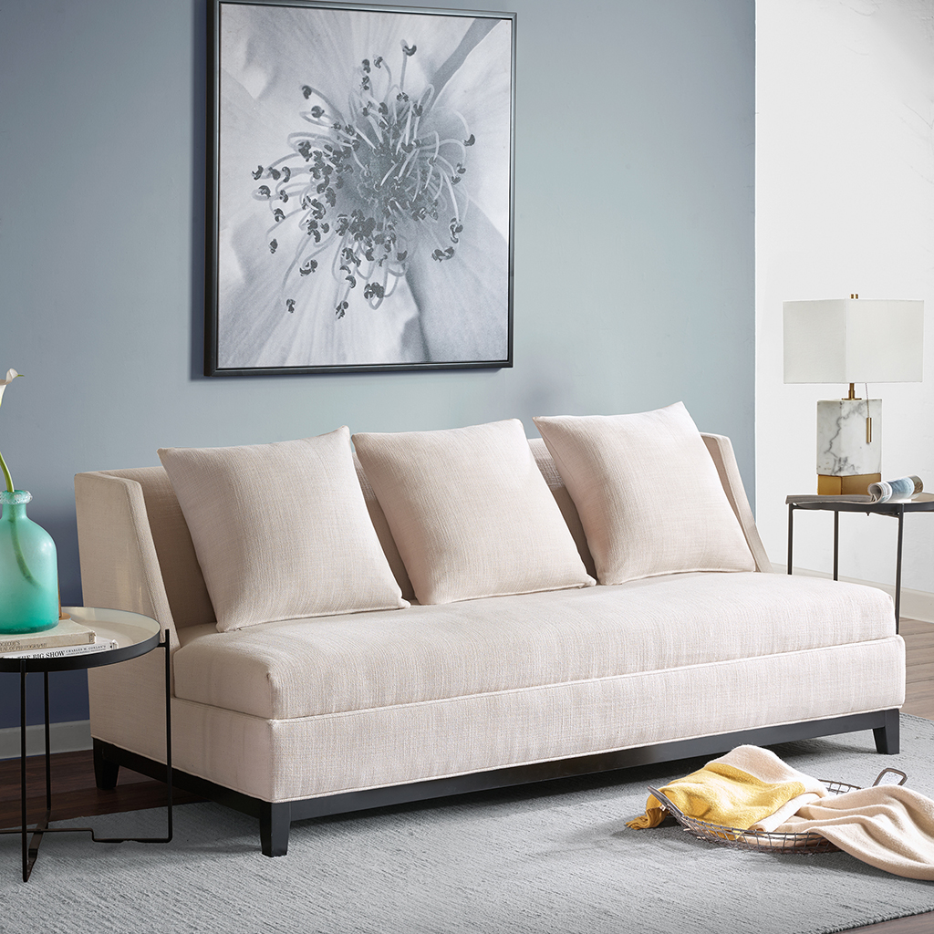 

Madison Park Signature - Stewart Sofa - Natural/Ebony - See below