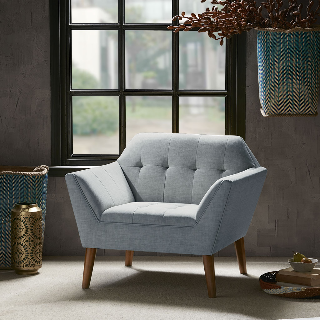 

INK+IVY - Newport Lounge - Light Blue - 38"W x 30.75"D x 31.5"H