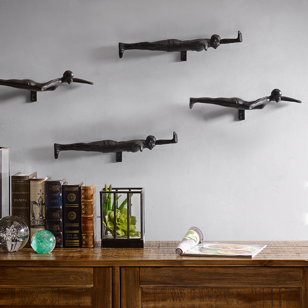 

INK+IVY - Dive Brass Swimmers - Black - See below