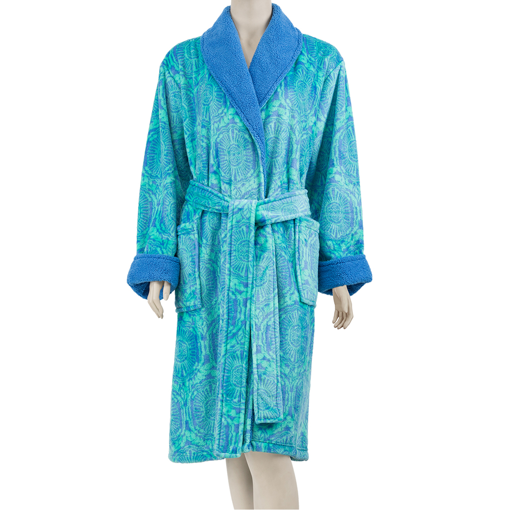 

Echo Design - Cozumel Microlight Robe - Aqua - Medium