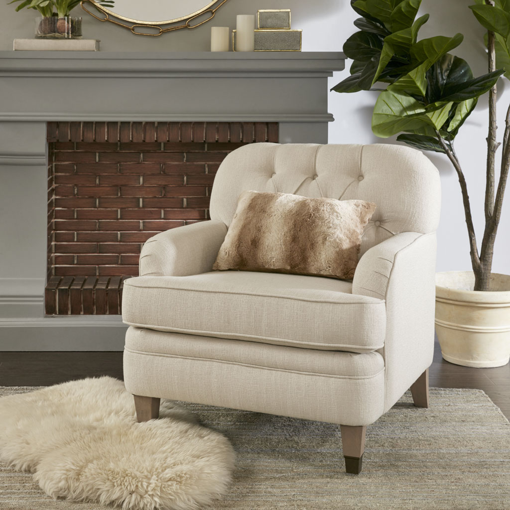 

Madison Park Signature - Aurora Lounge Chair - Natural - See below