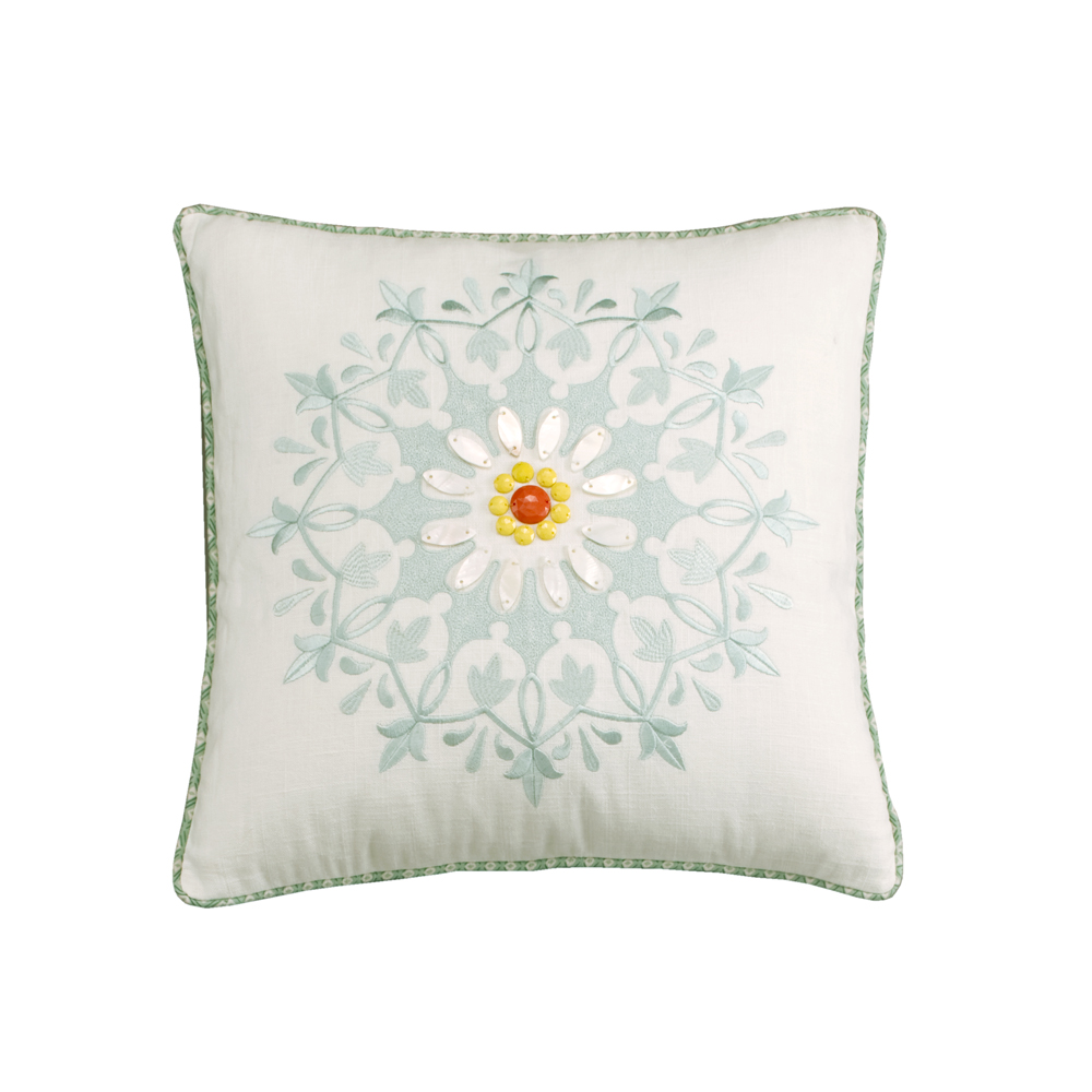 

Echo Design - Jaipur Decorative Pillow - White - 18x18