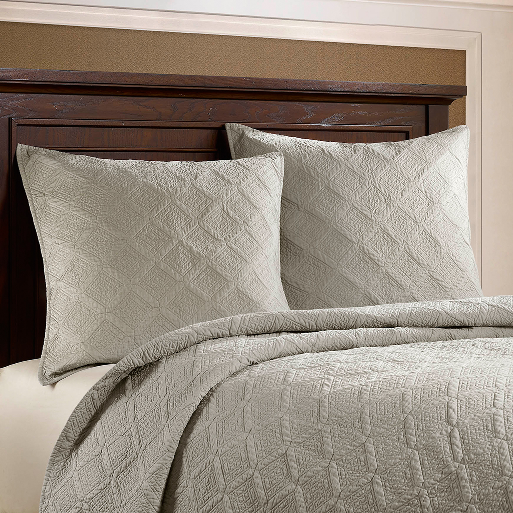 

Harbor House - Isabella Euro Sham - Grey - Euro Sham