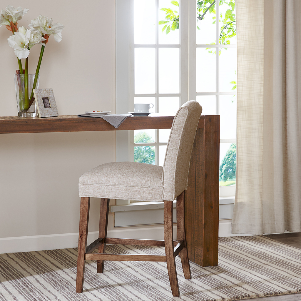 

Madison Park - Camel Counter Stool - Cream - See below