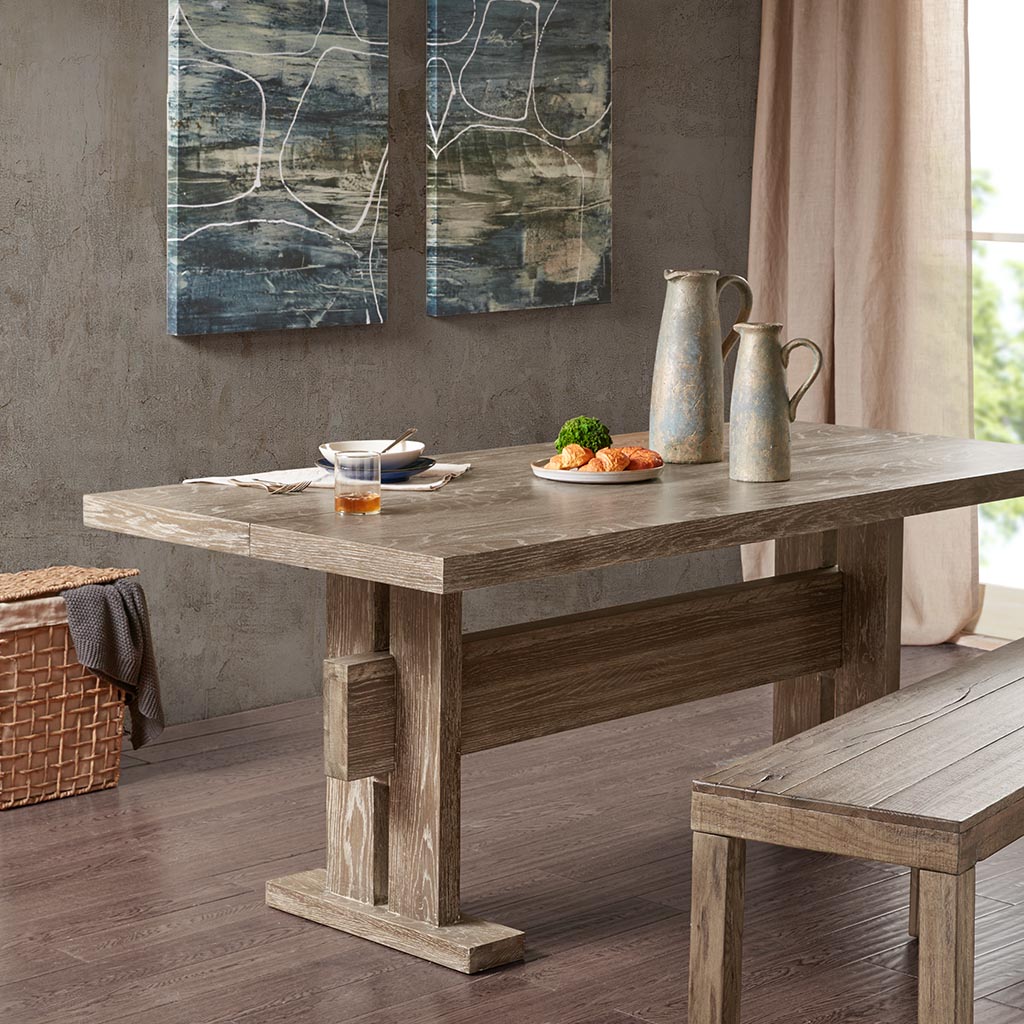 

INK+IVY - Oaktown Dining Table - Grey - See below