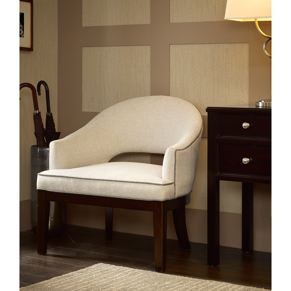 

Madison Park Signature - Crystal Accent Chair - Cream - See below