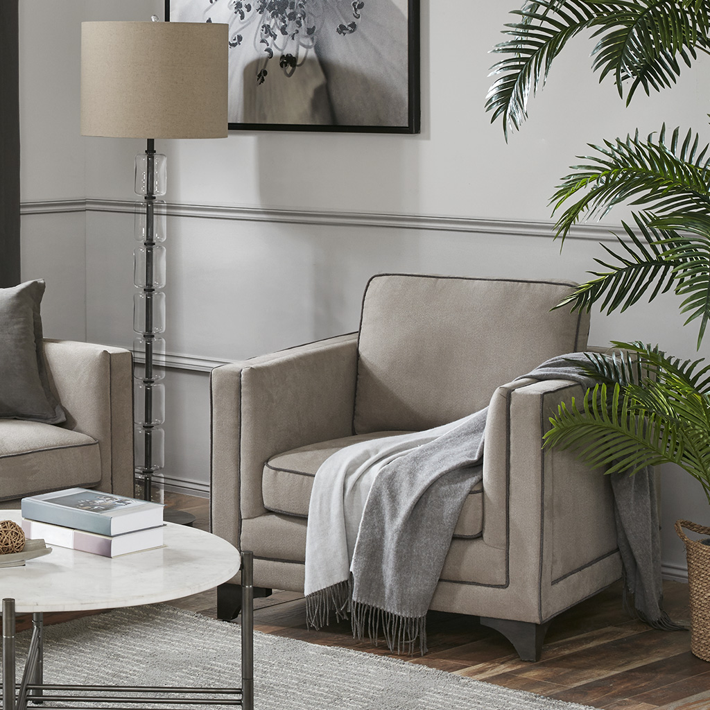 

Madison Park Signature - Newton Accent Chair - Natural - See below