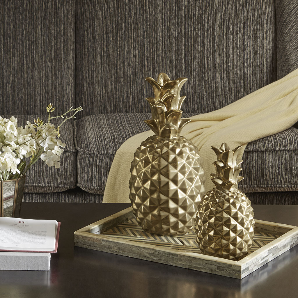 

Madison Park Signature - Pineapple Decor - Gold - Large