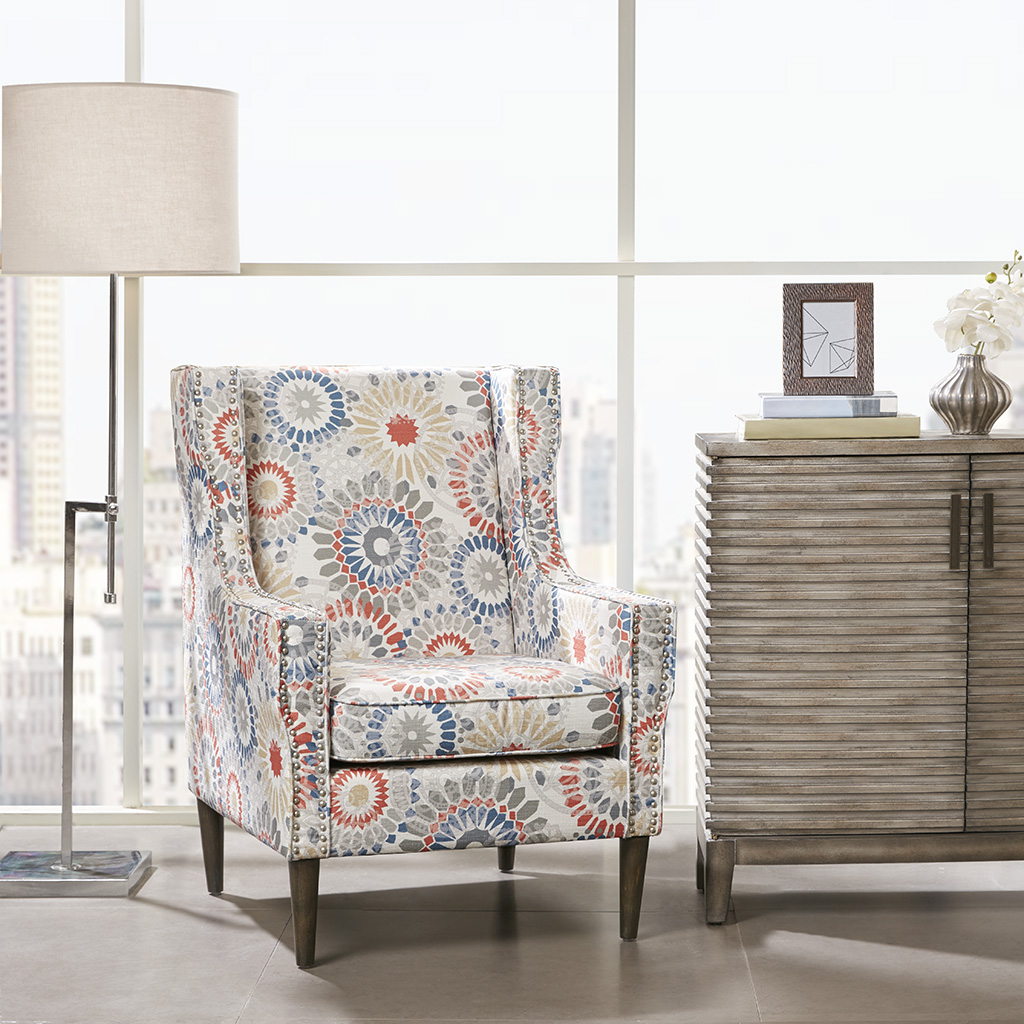 

Madison Park - Vienna Accent Chair - Red - See below