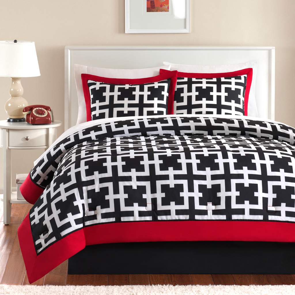 

Avenue 8 - Encore BNB Microfiber Bed in a Bag - Red - Full