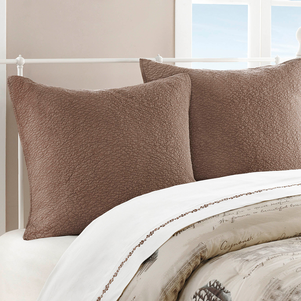 

Harbor House - Arabella Euro Sham - Taupe - Euro Sham