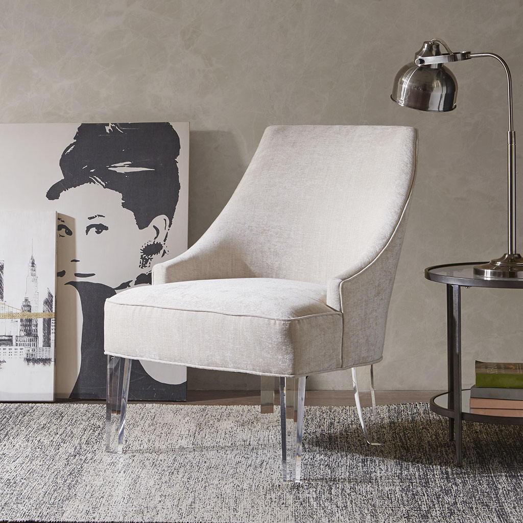 

INK+IVY - Stacey Accent Chair - Grey - See below