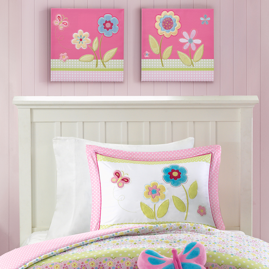 

Mi Zone Kids - Spring Bloom Embroidery Set - Pink - See below