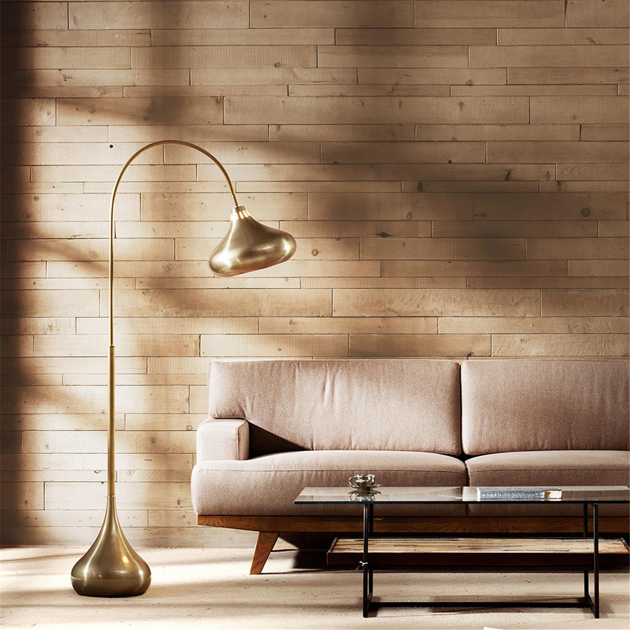 

INK+IVY - Arlo Floor Lamp - Gold - See below