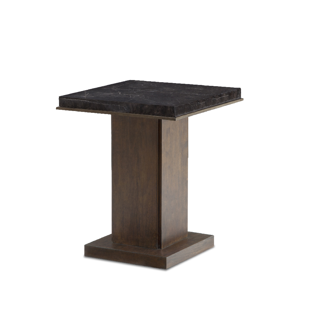 

Tao - Mason Accent Table - Brown - See below
