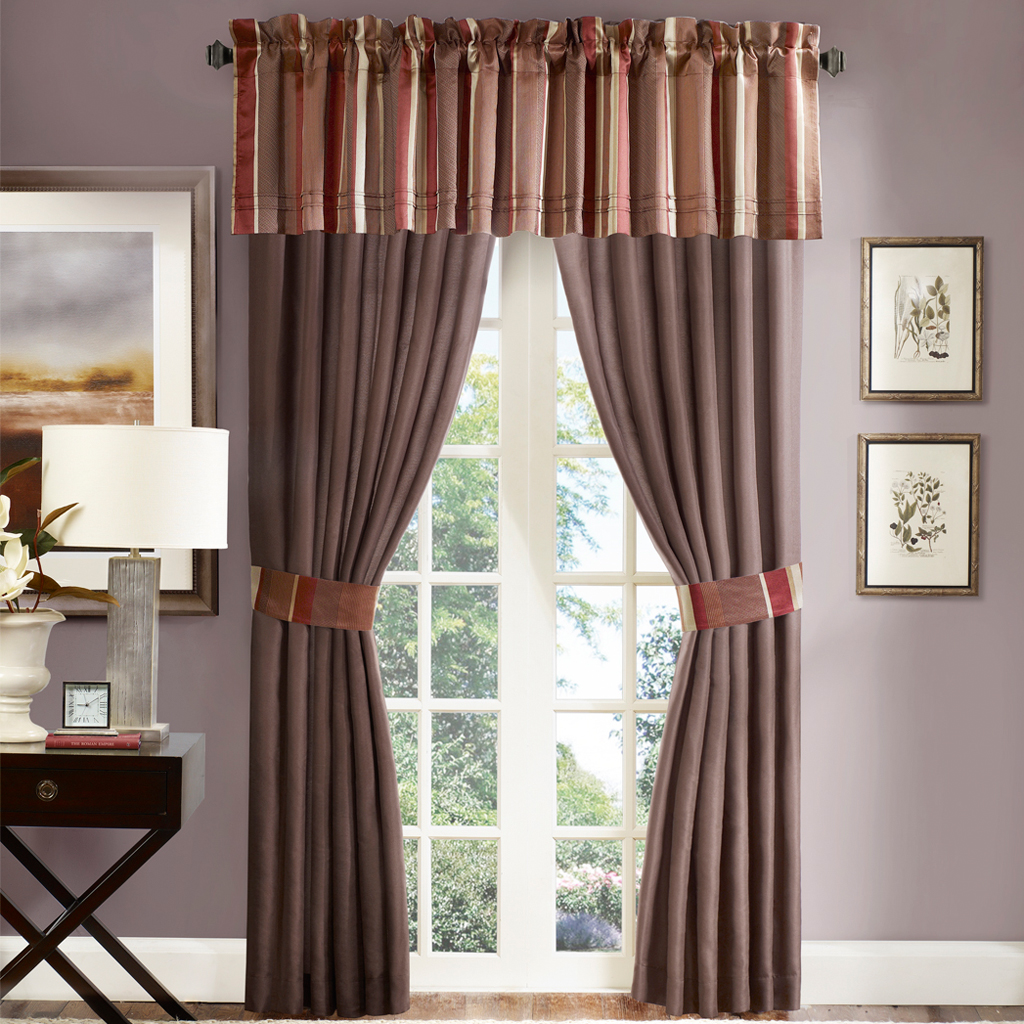 

Avenue 8 - Thompson Valance - Brown - See below