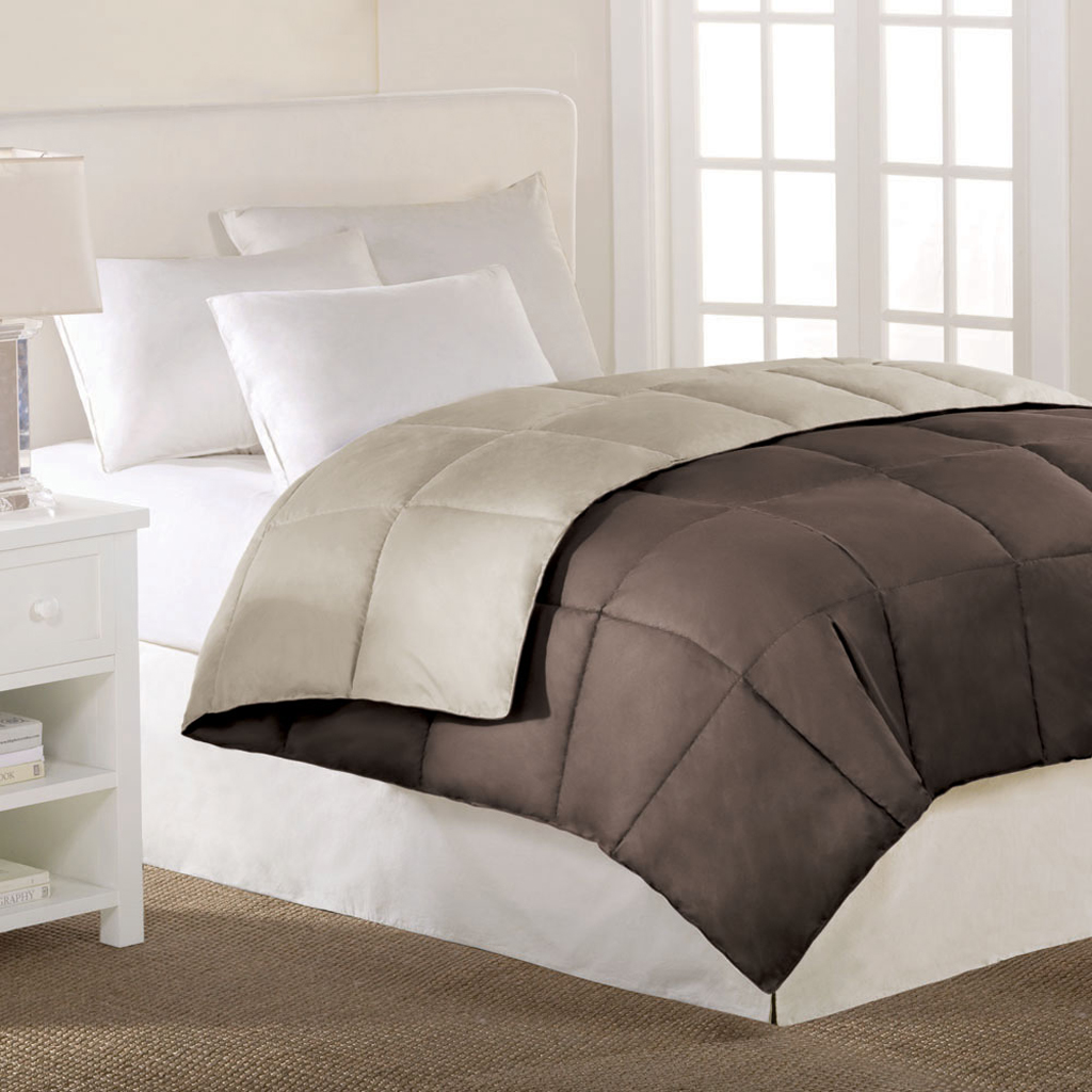 

Main Street - Cannon Reversible Down Alternative Comforter - Multi - Full/Queen