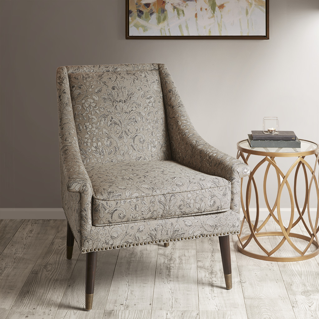 

Madison Park - Tasha Accent Chair - Tan Multi - See below