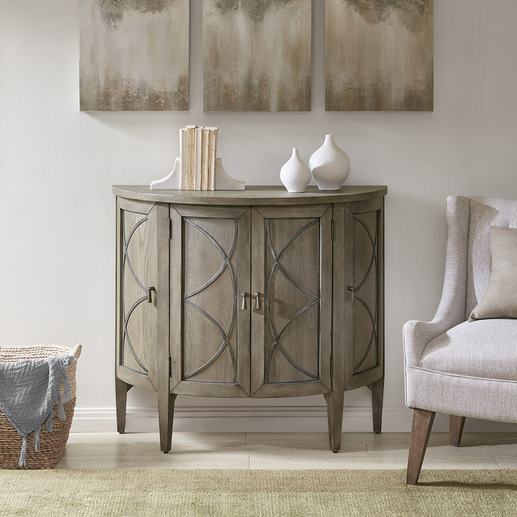 

Madison Park - Logan Accent Chest - Grey - See below