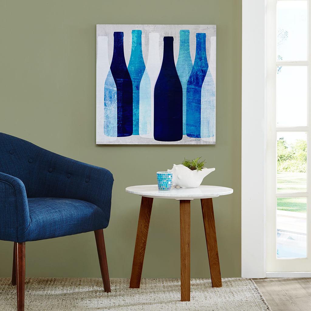 

INK+IVY - Pop Bottles Printed MDF Box - Blue - See below