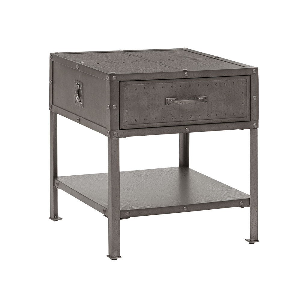 

INK+IVY - Benicia End Table - Grey - See below