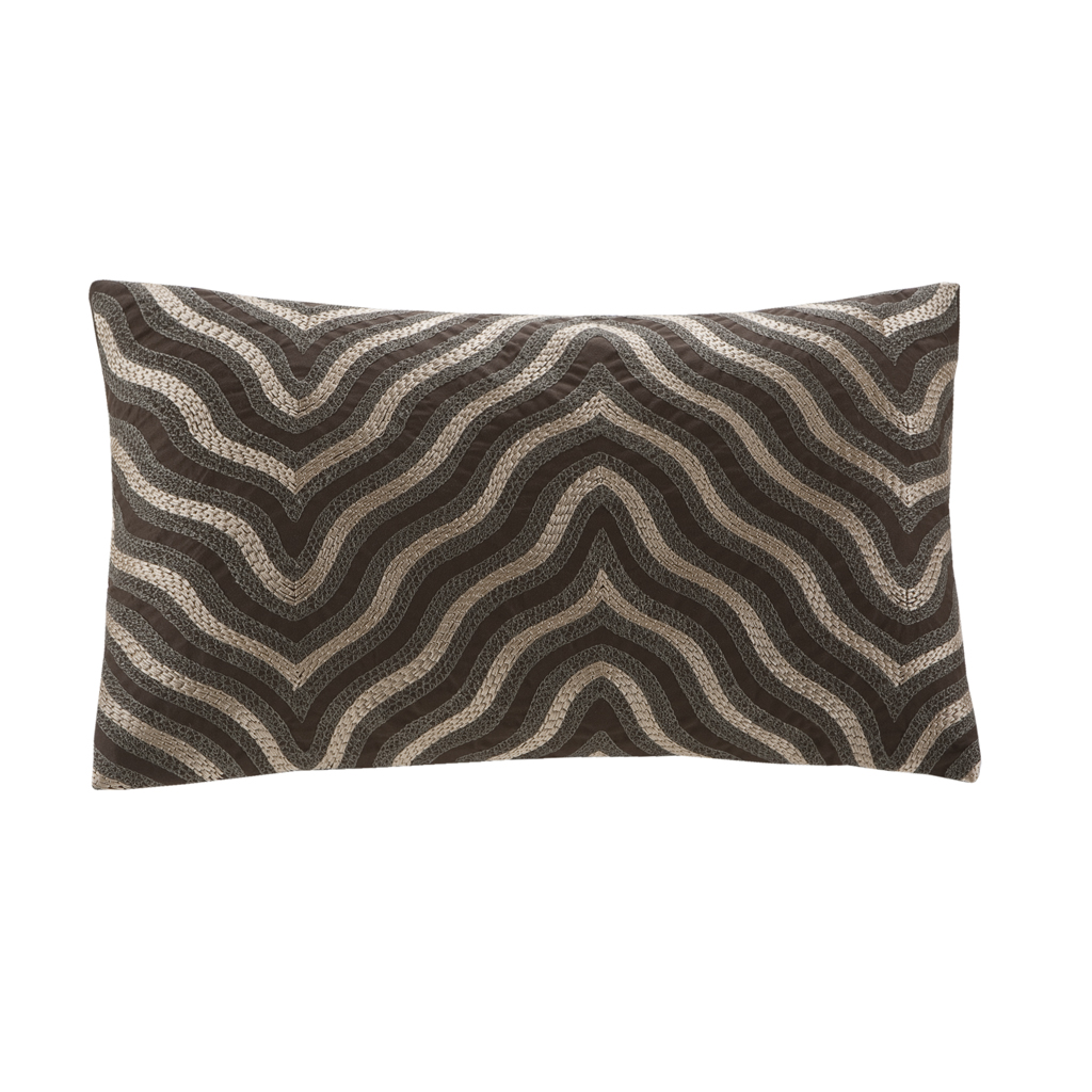 

Tao - Reflection Oblong Pillow - Multi - 12x18