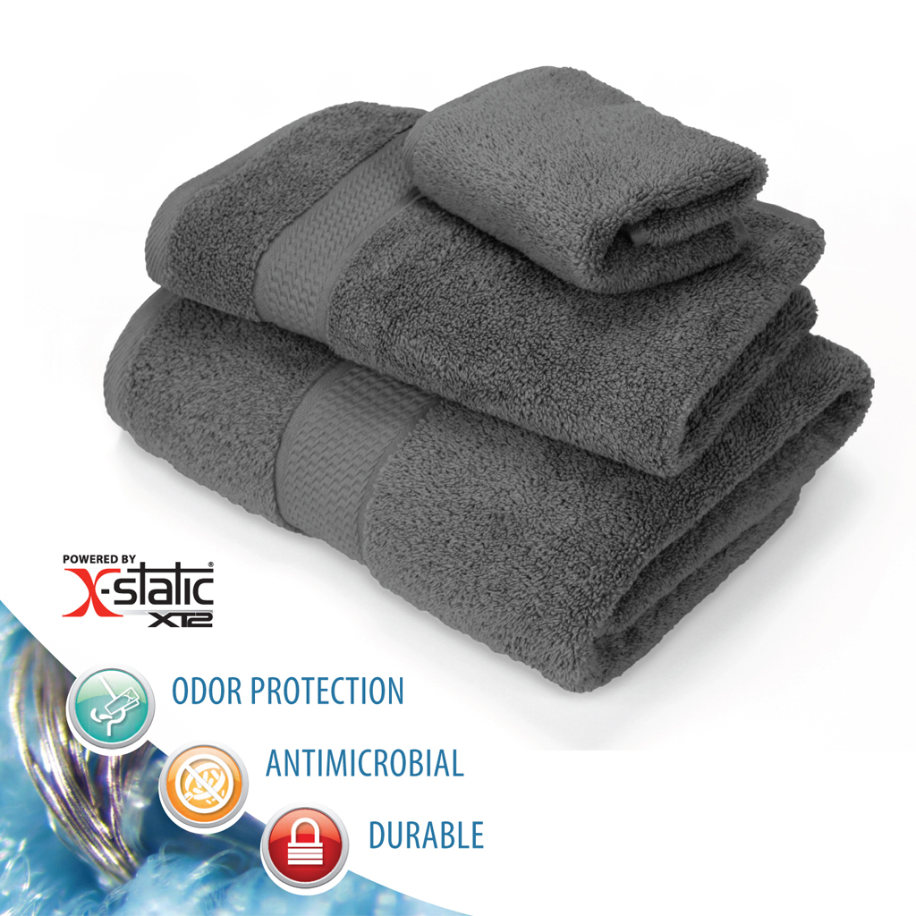 

Tao - XT2 3pcs Bundle Towel Set - Grey - See below
