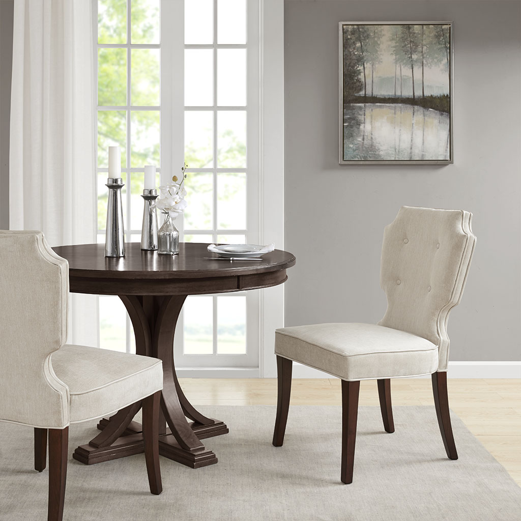 

Madison Park - Murphy Dining Chair (Set of 2) - Cream - See below