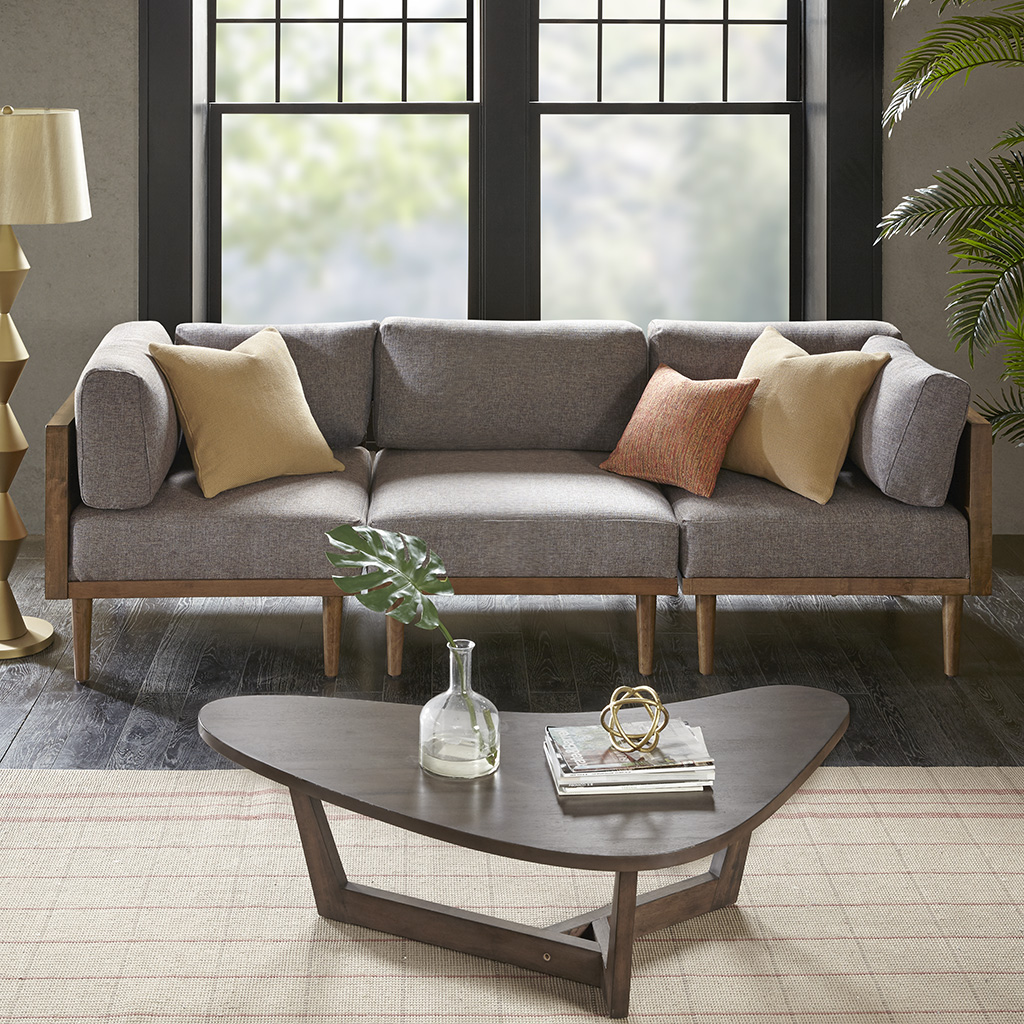 

INK+IVY - Stanton Square Lounge - Grey/Pecan - See below