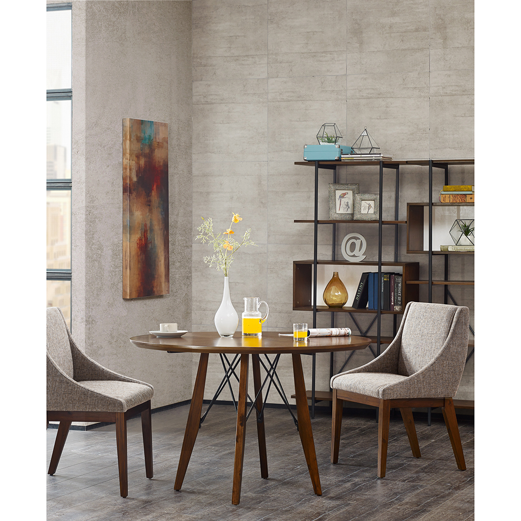 

INK+IVY - Clark Round Dining/Pub Table - Pecan - See below