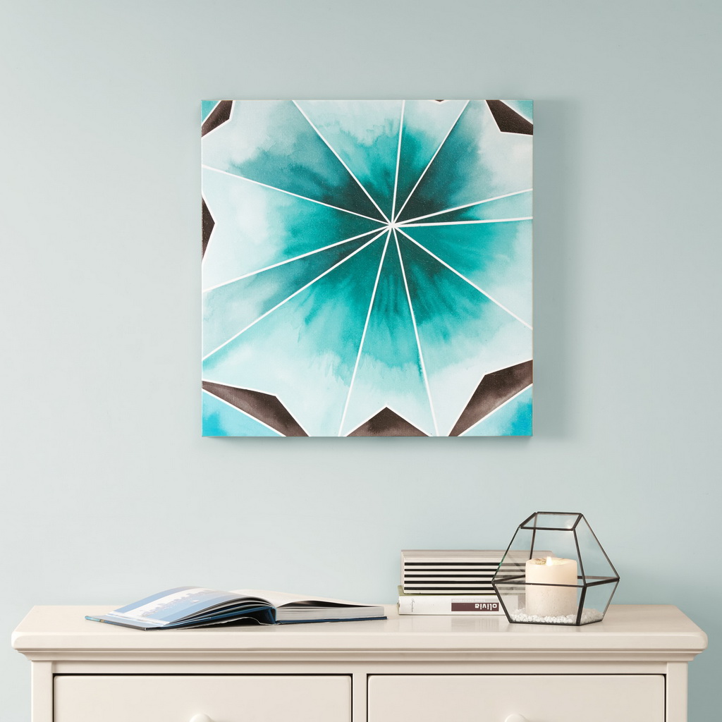 

Intelligent Design - Cool Gem Gel Coat Canvas - Teal - See below