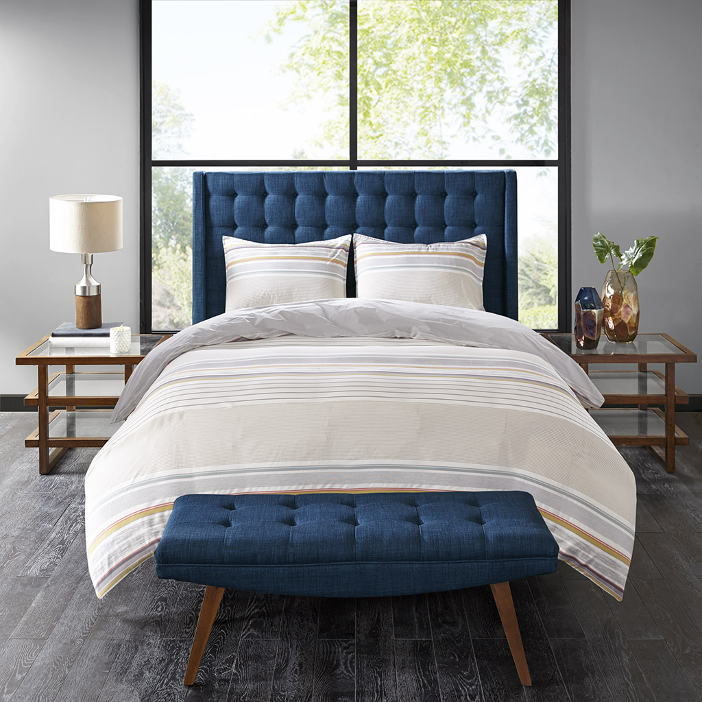 

INK+IVY - Newport Headboard - Navy - King