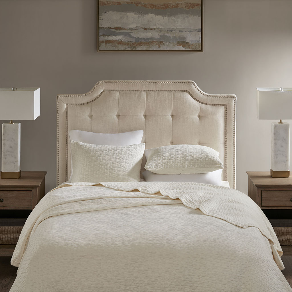 

Madison Park - Doris Headboard - Cream - Queen